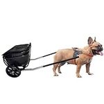 with Basket Dogs Pull Carts+Dog Lea