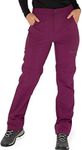 Arctix Women's Convertible Trail Pant, Plum, X-Large