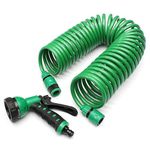 30m Coil Hose with Spray Gun