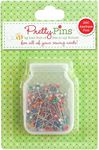 RILEY BLAKE DESIGNS Riley Blake Applique Pretty Pins 250/Pkg, White