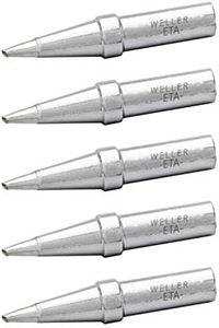 Weller Genuine WE1010 Soldering Tip, Screwdriver, 0.062" / 1.6 mm, 5 PCS