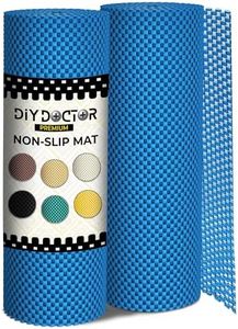 DIY Doctor - 2X Anti Slip Gripper Mats – (190x30cm Each) - Ultimate Extra Thick 400gsm – Non Slip Rubber Matting Rug - Shelf Drawer Liner - Multiple Uses