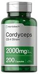 Cordyceps Capsules | 2000mg | 200 C
