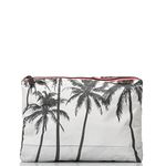 ALOHA Collection Mid Pouch, Lightweight, Packable, & Splash-Proof Pouch for Travel, Makeup, Toiletries, Organization, Gym, Pool & Beach. Easy to Clean Material. (11" x 8.5"), Kalapana, Mid Pouches