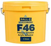 F BALL - F46 - Pressure Sensitive Acrylic Vinyl Adhesive (5ltr)