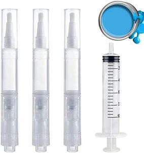 Touch-Up Paint Pen | Refillable Touch-Up Paint Pens for Walls - Wall Paint with Touchup Paint Syringe for Wall Cabinets Furniture Stains Scratches