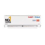 Panasonic 1.5 Ton 3 Star Hot & Cold Inverter Split AC (Higher Airflow, -7~55 Deg. C Operation, Copper Condenser, 7in1 Convertible, 2-Way Swing, PM 0.1 Filter, CS/CU-EZ18BKYF, White)