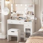 Vabches Vanity with Mirror and Ligh