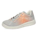 Plaeto Mens Block 5 Multiplay Sports Shoes, 6 UK Grey/Orange