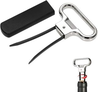 Two-Prong Wine Bottle Opener Corkscrew Remover Wine Bottle Opener,Two-Prong Wine Opener Corkscrew Wine Bottle Opener,Two-Prong Cork Puller Damaged Cork Remover Wine Corkscrew Remover Wine BottleOpener