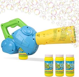 Duckura Bubble Leaf Blower for Toddlers, Kids Bubble Blower Machine with 3 Bubble Solution, Summer Outdoor Backyard Toy Games, Halloween Birthday Gifts Toys for Toddler Boys Girls Age 2 3 4 5+ Year