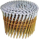 Metabo HPT 12701HPT Full Round Head Hot Dipped Galvanized Wire Coil Framing Nails 2-3/8" x .099 RG 5000 Count