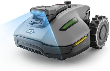 YUKA mini 2 500 Robot Lawn Mower, Up to 500m2, AI Image Processing Three Cameras Robot Lawn Mower, Auto Multi-Zone Mapping, DropMow, Manual Map Edition (YUKA mini 2 500-Robot)