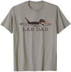 Lab Dad Labrador Retriever Dog Owner T-Shirt