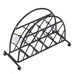 Ambiente Lattice Design Upright Napkin Holder Black