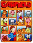 Garfield and Friends Fleece Throw B