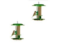 Amijivdaya Medium Bird Feeder with hut Pack of 2