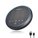 N newline Conference Speaker and Microphone, 360 Voice Pickup, AI Noise Reduction, Dual Connectivity, USB C Conference Room Speaker for Meetings, NewPie