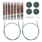 Knit Picks Options 2-3/4" Short Tip Interchangeable Knitting Needle Set (Painted)