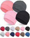 FocusCare Sleeping Cap for Cancer Women with Bald Head Cotton Head Cover for Hair Loss Chemo Patients