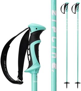 Ski Poles Graphite Carbon Composite - Zipline Blurr 16.0 - U.S. Ski Team Official Supplier (Aqua, 38" in./96 cm)