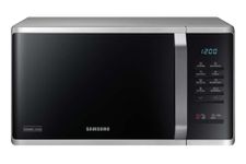 Samsung MS23K3523AS/EU 23L Solo Microwave Oven, Triple Distribution System, Silver