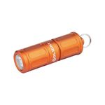 OLIGHT I1R 2 Pro EOS EDC Keychain Torch 180 Lumens Twist-Switch LED Flashlights Powered by USB Rechargeable Battery, Tiny Pocket Lamp for Hiking or Camping (Capsule Orange)