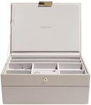 Stackers Taupe Classic Jewellery Box, Set of 2