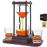 Sand Clock Whiskey Decanter Sets fo