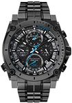 Bulova Precisionist Chronograph Men's UHF Watch with Black Dial and Stainless Steel Bracelet 98B229