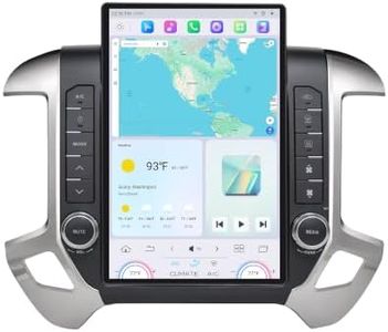 Cidava 13 Inch Car Radio for Chevy Silverado and GMC Sierra 2014-2018