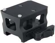 ohhunt Red Dot Mount Picatinny Quick-Release Mount Riser Compatible with Trijicon RMR/SRO/Holosun 407C/507C/508T (RMR Footprint 23mm)