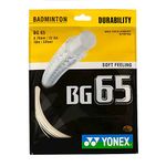 YONEX BG 65 Badminton String - 10m - Amber