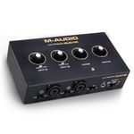 M-AUDIO M-Track Duo HD Audio Interface 24bit 192kHz for Recording, Streaming, Podcasting with USB-C, 2 XLR TRS Inputs, 2 TRS Outputs, Software Suite