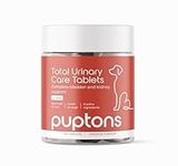 Total Urinary Care | Dog UTI, Incontinence & Cystitis Relief Tablets | Natural Ingredients | Advanced Bladder & Kidney Support for Dogs (30 Tablets) | Puptons