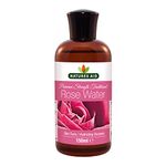 Natures Aid Premium Strength Traditional Rose Water, 150ml (Ingredients : Aqua , Alcohol, Rose Oil)