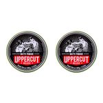 Uppercut Deluxe Matte Pomade Hair Styling Product For Men With A Medium Hold, No Shine Water Based Matte Hair Styling Product Easy Wash Out, No Residue 2 x 100g