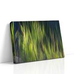 Sage Earthy Green Abstract Wall Art (Canvas Print, 24x36 inches)