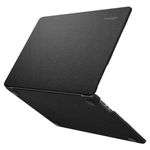 Spigen Urban Fit Designed for MacBook Air 15 inch Case M3 A3114 (2024) / MacBook Air 15 inch Case M2 A2941 (2023) Scratch Resistant Hard Shell Premium Fabric Case - Black