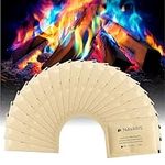 Navaris Mystical Fire Packets - Fire Pit Colour Changing Flames Powder Sachets - Rainbow Fire Magic Fire Changer Dust for Bonfire Night - Firepit Accessories - 10-Pack 10g (0.4oz)