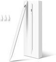 Stylus Pen for iPad Pencil 10th Generation, 3X Fast Charge Apple Pencil with Palm Rejection & Tilt Sensitivity, Compatible for 2018-2025 iPad 6/7/8/9/10/11, Pro 11"/12.9"/M4, Air 3/4/5/M2/M3, Mini 5/6
