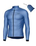 LAMEDA Cycling Jacket for Men Women, Windproof Lightweight Packable Cycling Windbreaker Bicycle Clothing Jacket