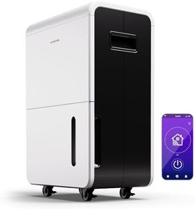 Klarstein Deumidificatore Smart, Deumidificatore Casa per Muffa e Umidità Silenzioso, Deumidificatore Purificatore Aria IOT, Deumidificatore Elettrico per Camera da Letto 70L per Stanze da 60-90 m²