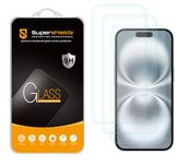 Supershieldz (3 Pack) Designed for iPhone 15 Plus (6.7 inch) Tempered Glass Screen Protector, Anti Scratch, Bubble Free