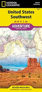 United States, Southwest Map (National Geographic Adventure Map, 3121)