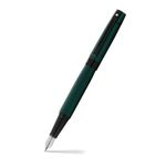 Sheaffer Gift 300 Lacquer Fountain Pen Matte Green with Polished Black Trim | Medium Nib | Premium Pen Gift Set