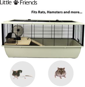 Little Friends Grosvenor Small Animal Cage, Grey
