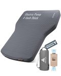 Hikenture Self Inflating Sleeping Pad for Tesla Model Y, Electric Pump Car Camping Mattress Bed for Model Y, 4” Thick Double Sleeping Pad with Foam, 9.5 R-Value Insulated Camping Mat for Tesla
