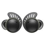 LG Tone Free Fit UTF8 - Waterproof IP67 Sports Wireless Bluetooth Earbuds with Plug and Wireless, Secure and Comfort Fit, ANC, UVnano, Multi-point, 30 Hours Long Lasting Battery, Black, One Size