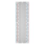 AZDelivery Compatible with MB-102 Breadboard 830 Tie Point Solderless PCB Board Kit 4 Power Rails for Proto Shield Distribution Connecting Blocks compatible with Arduino Including E-Book!